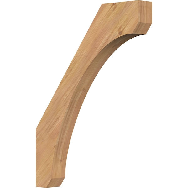 Ekena Millwork 3 1/2"W x 24"D x 32"H Legacy Smooth Knee Brace, Western Red Cedar BRC04X24X32LEC00SWR - main